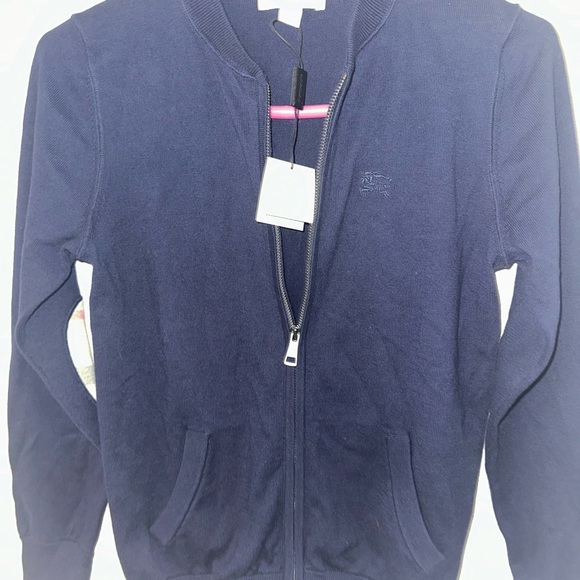 Burberry Kids 10Y Zip Up Cardigan (chest 22 length 15) NWT - Picture 8 of 11